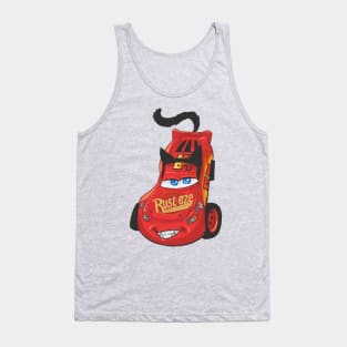 Cat Car Kachow Tank Top